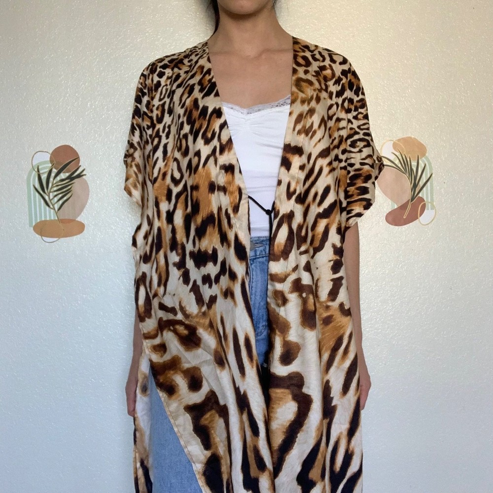 Animal Print Cardigan